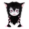 Animal Head Cat Fursuit Cut Mask Halloween Cosplay Party Costume Props