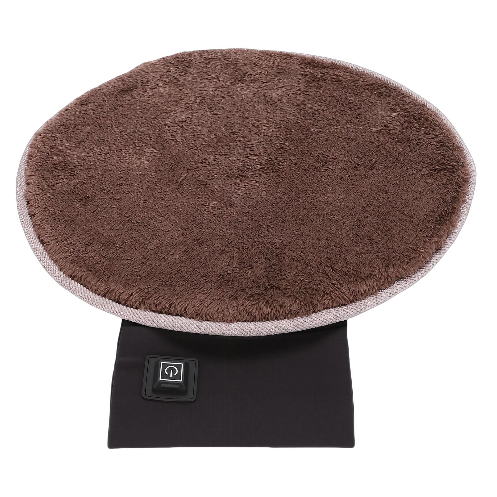 

USB Electric Heating Pad Warm Seat Cushion Pet Heating Pad Blanket for Cats Dogs Multifunctional Use коричневый