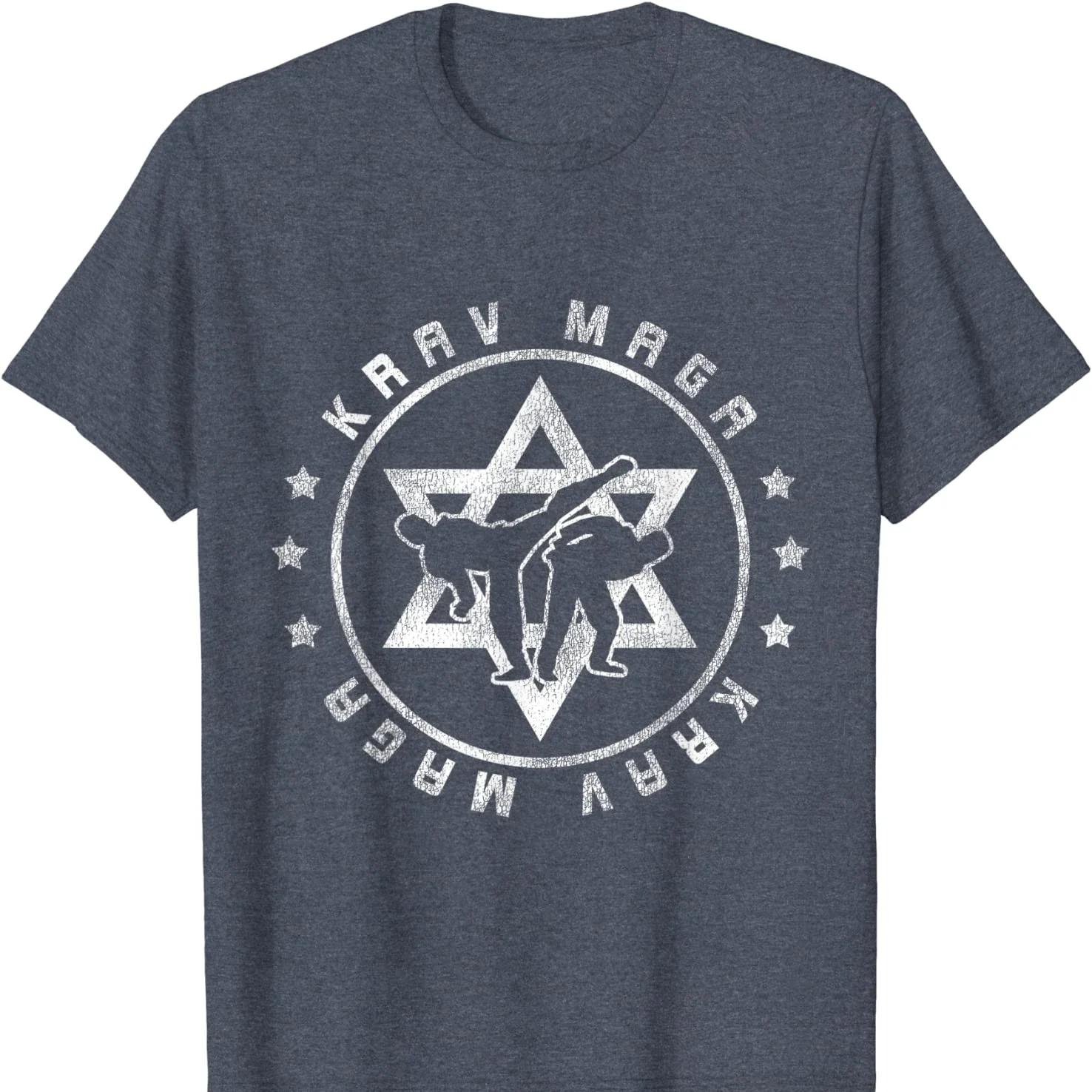 Israeli Self Defense Martial Arts Krav Maga TShirt 100 Cotton ONeck Short Sleeve Summer Casual Mens Tshirt Streetwear S