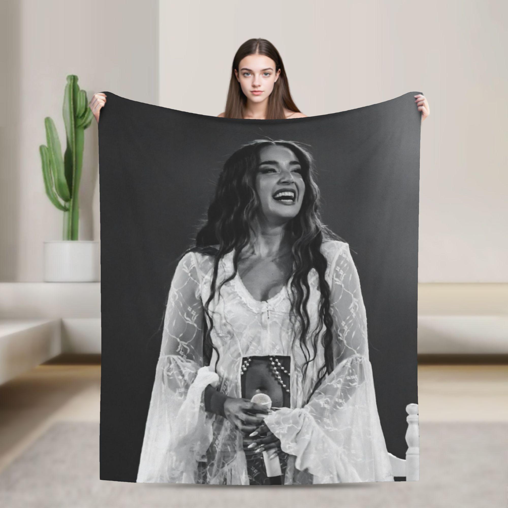 

L-Lolas I-Indigos Blanket Airplane Travel Flannel Bedding Throws For Outdoor Warm Custom Quality Bedspread Gift 75x90cm