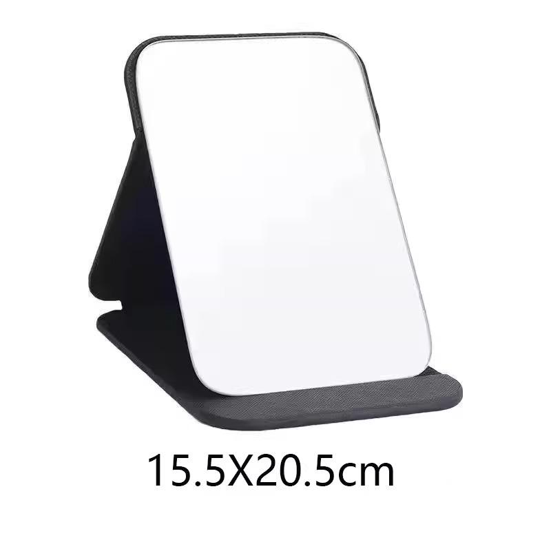 Portable Foldable Makeup Mirror - High Definition, Desktop, Available in Various Sizes for Student Dormitory or Home Use