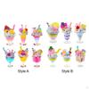6 Cups Slime Making Kit Colorful Putty Toys for Game Gift Interaction Style A