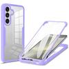 For Samsung Galaxy A36 5G/A56 5G Case Acrylic+TPU Clear Phone Cover with PET Screen Film