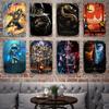 Mortal Kombat Metal Decor Poster Vintage Tin Sign Metal Sign Decorative Plaque for Pub Bar Man Cave Club Wall Decoration