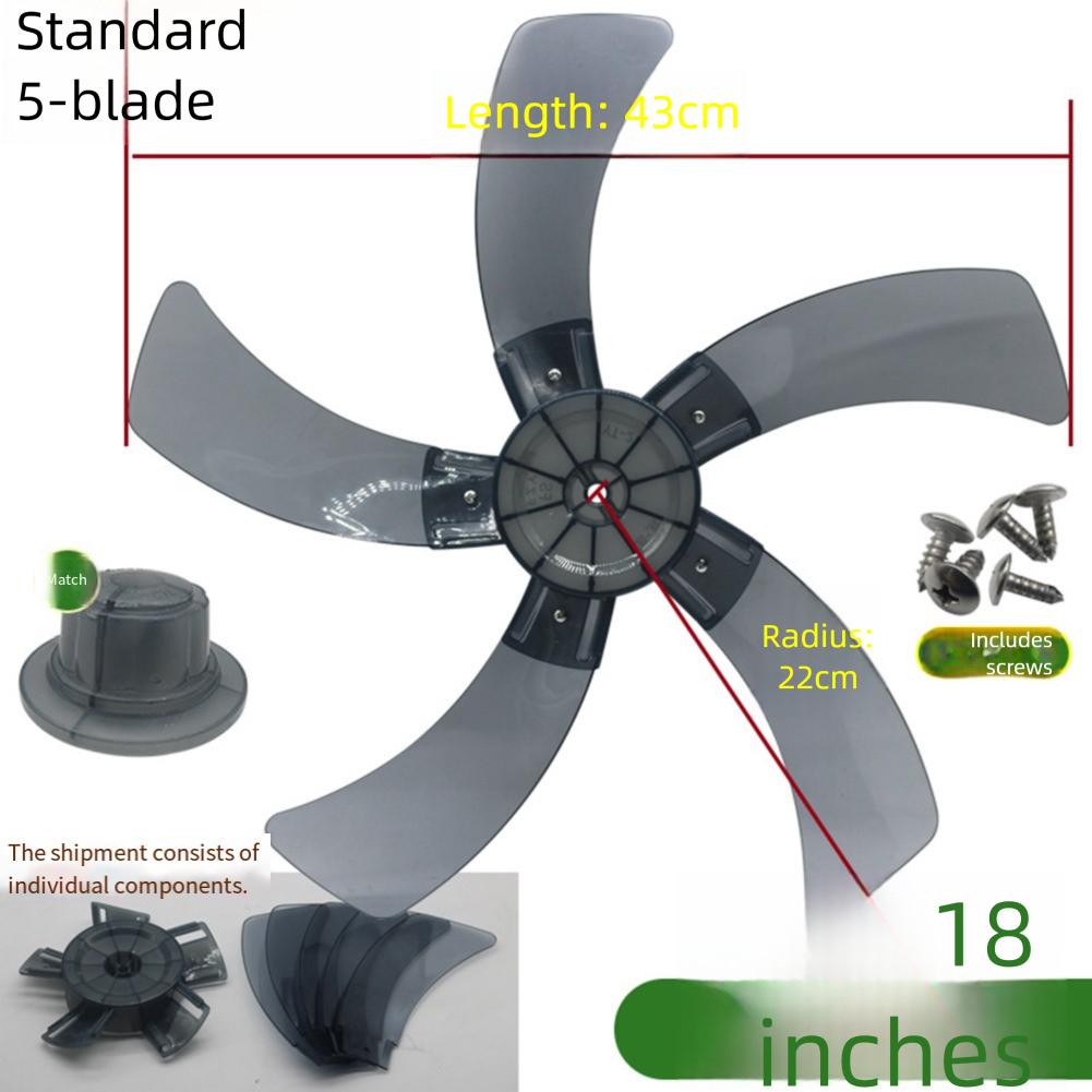 Strong Wind Fan Blades Electric Fan Blades Long-lasting Plastic Material Low Noise Operation Optimal Airflow Design
