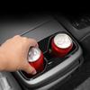 1pcs For Kia EV9 2025-2025 Armrest Rear Water Cup Holder Storage Box Shock-Absorbing Cup Tray Organizer Car Interior Accessories