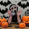 Halloween Scream Meisje Mobiele Telefoonhouder, Eng Grappige Bureau Decoratie, Creepy Horror Figuurtje Cadeau voor Halloween Feest Decoratie