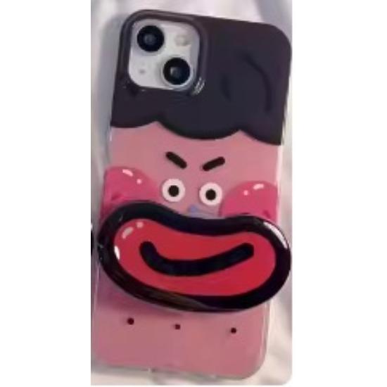 

Одношаровий смішний рот-сосиска для чохла для телефону IPhone 16 Promax проти падінь для Apple 15 креативний дизайн 14 For Apple 6