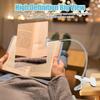 with Clip 4X Magnifying Glass 360 Degree Flexible Neck Full Book Page Magnifying Glass Large Large Page Magnifier