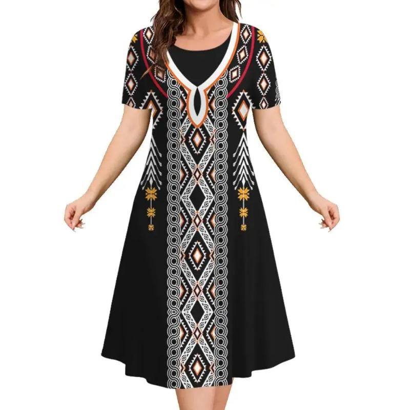 Fashionable Women s Crew Neck Dress,3D Casual Color Print Casual DressCrew Neck Dress S