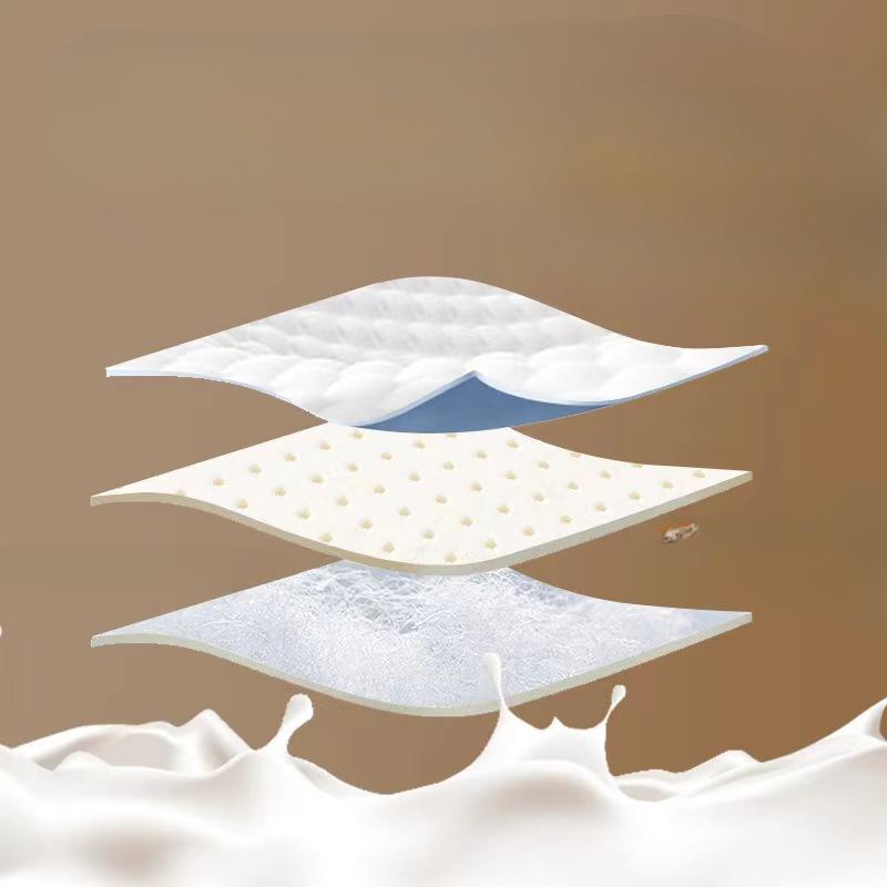 Pillow Non-collapse Pillow Core Pair 48x74cm Neck Pillow Adult Home Latex Pillow Fiber Pillow Core