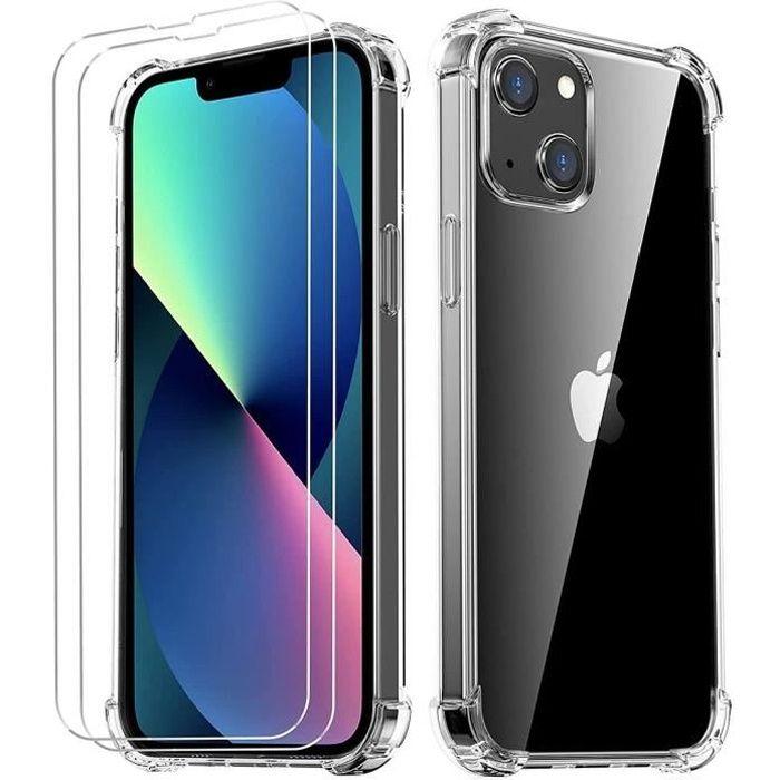 Coque - pour iPhone - 13 - Antichoc - Transparente - Ultra slim