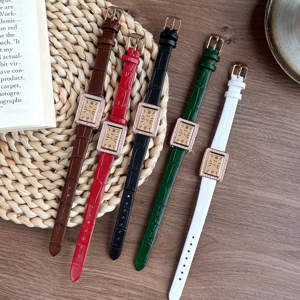 Watch Women'S Premium Light Luxury Belt Watch Gypsy Star Retro Exquisite Fashion Niche Quartz Watch Women