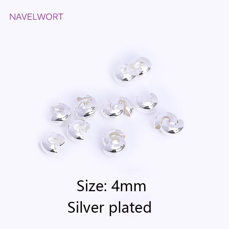 50/100pcs 18K Gold Plated Brass Wire Guard Guardian Protectors Loops U Shape Clasps Connector,DIY Jewelry Making Accessories