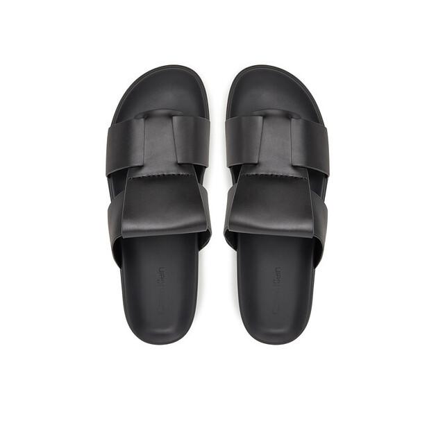 Шлёпанцы Calvin Klein Lug Sandal Double T Lth