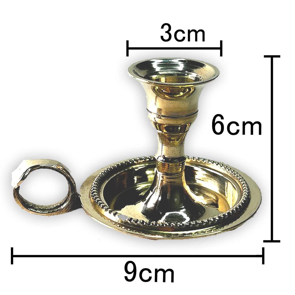 Sedona Magic Otherworldly Magical Tool Candle Holder, Brass, Scheherazade's Hand Candle from Arabian Nights, Antique, Stylish