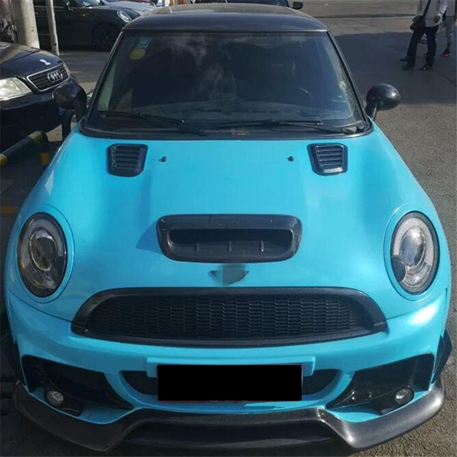 2pc Universal Car SUV Air Flow Intake Scoop Hood Bonnet Vent Front Engine Cover