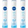 Nivea Fresh Natural Antyperspirant Damski W Sprayu Dezodorant 3X200Ml