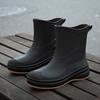 Damskie wodoodporne, antypoślizgowe, modne, koreańskie kalosze - wsuwane, krótkie, rurkowe, na każdą porę roku