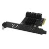 PCIE 1X/4X SATA3.0 Controller Card 6 Port 6Gbps PCIE SATA3.0 Expansion Card PCIE to SATA3.0 Controller PCIE GEN3 RTL9100VB Chip