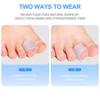 Hammer Toe Corrector, 6-Pack Toe Spacers, Toe Straightener for Curled Toes, Bunion Corrector for Preventing Friction and Relieving Pressure (Medium)