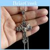 Baroque Cross Gothic Necklace With Geometric Design For Ladies Fashion