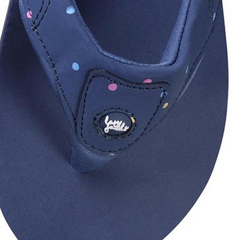 Lazy Jacks Girls Dotted Flip Flops