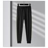 Men's Casual Sports Set Lapel Jacket and Drawstring Trousers Two-piece Set