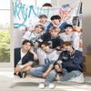 HD Stray Kids Kpop Star Flannel Blanket,Ultra Soft Warm Plush Throw for Home Bedroom Bed Sofa Cover Camping Picnic Gift