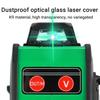 3D 12 Lines Laser Level Self-Leveling 360 Horizontal And Vertical Cross Super Powerful Green Laser Beam Line Measurement Tools