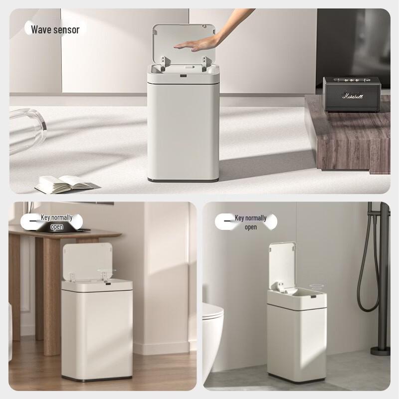 CCKO Smart Sensor Stainless Steel Trash Can