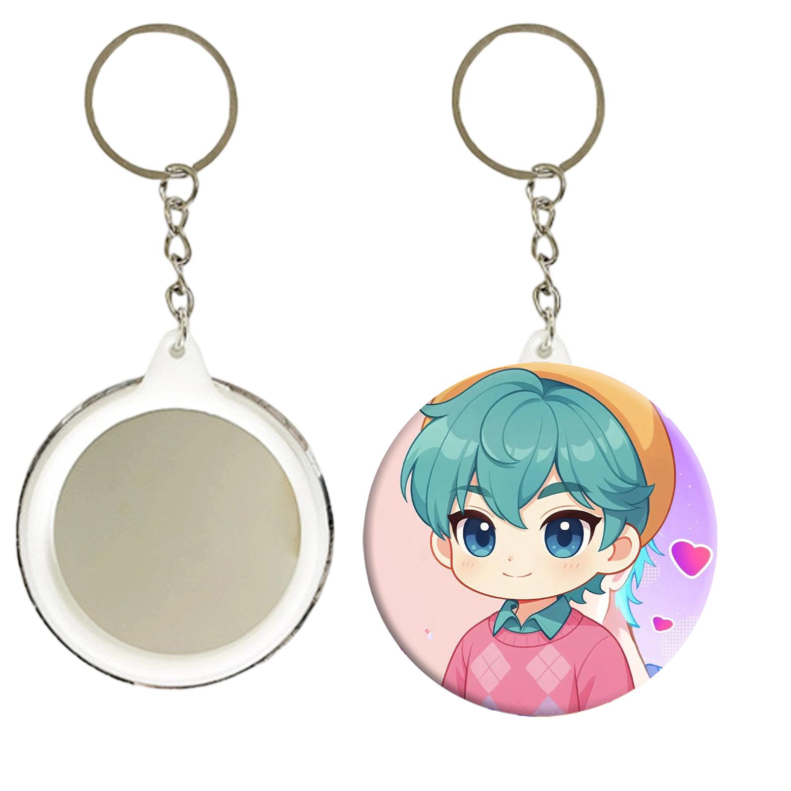 

Кулон в стиле аниме для мальчиков, брелок-держатель, брелок для автомобиля, подвеска для сумки для мобильного телефона, милый кавайный One Size
