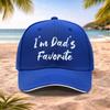 IM Dads Favorite Baseball Cap  Lightweight Adjustable Unisex Cap for Running Fitness Outdoor Activities