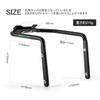 ROCKBROS Bicycle Saddlebag Bottle Cage Lightweight Bottle Cage Cage Hole Saddlebag Attaches To Saddle Rails for Road Bikes and Cross Bikes Stabilizer,
