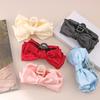 Large Bow Clip Fabric Hairpin Handmade Shark Clip Hair Accessories