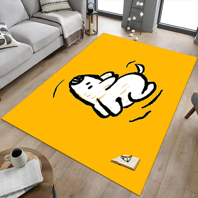 1PC Dog Nose Non-Slip Floor Carpet Compatible for Office&Living Room&Bedroom&Dining Room - Flat- Soft & Pattern, Vibrant Colors-W285
