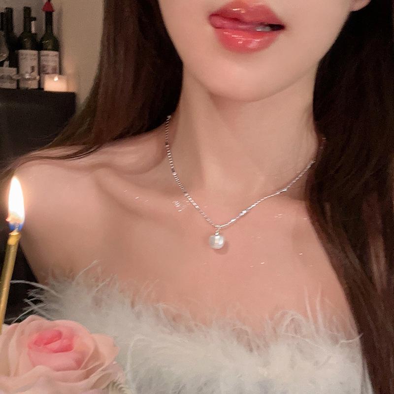 Colier Elegant cu Perle pentru Claviculă - Bijuterii Trendy de Lux Ușor pentru Femei