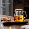 YIHUTEA Heat-Resistant Glass Tea Infuser Pot