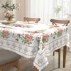 Spring/Summer Pastoral, Square/Round Table Cloths, Floral Patterns, Table Decorative Cloths Rose Vines