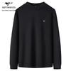 Men's Mock Neck Long Sleeve Casual T-Shirt