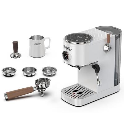 Machine à Espresso Semi-Automatique HiBREW H13 Système à Double Chaudière Avec écran tactile, Extraction à chaud et à froid, Pression de 20 bars