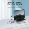 For Nintendo Switch 2 Portable 3-in-1 Docking Station Expansion Simple Type-C 4K TV Convenient HDTV & USB3.0 & PD for NS Switch2