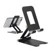 All-Metal 360° Rotating Folding Phone & Tablet Stand for Desktop