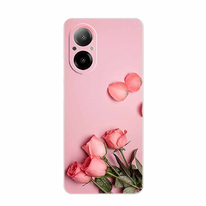 For Realme C67 4G Case 6.72" Clear Edge Silicone Soft TPU Phone Case For Realme C67 4G Back Cover Case RealmeC67 C 67 Funda Para