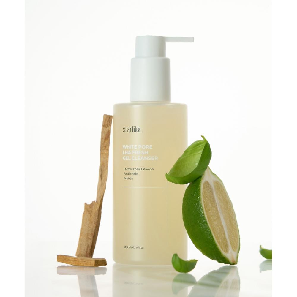 Starlike White Pore Lha Fresh Gel Cleanser 200ml