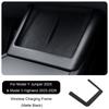 For Tesla Model Y Juniper 2025 Model 3 Highland Wireless Charging Silicone Pad Screen Protective Cover Protection Charging Frame