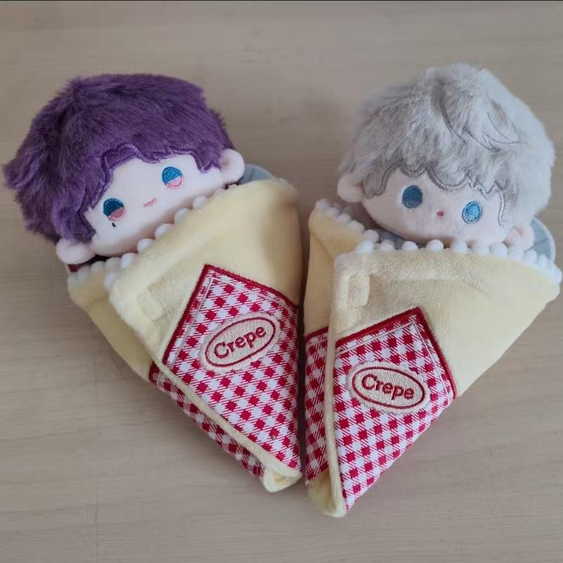 Ropa para muñeca de 10 cm Love and Deepspace Lindo Xavier Zayne Rafayel ralayo Sylus Traje de disfraz de helado Peluches de peluche Muñeca de peluche