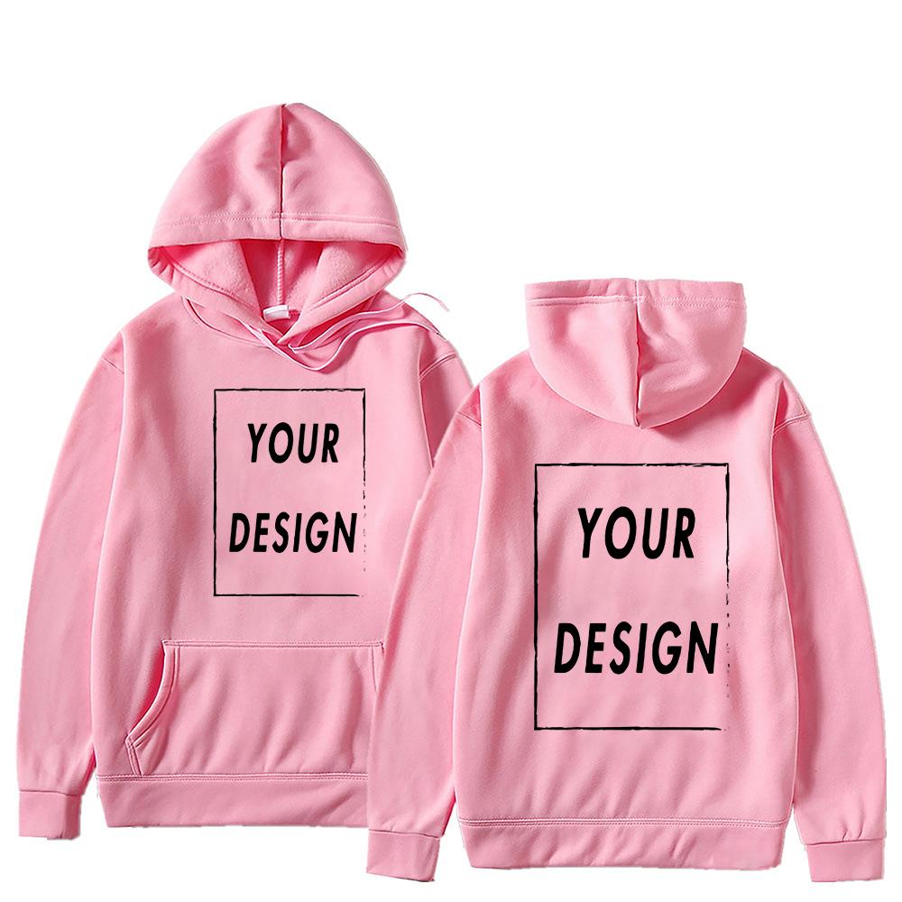 Your Own Design Brand Logo Picture Personalized Custom Anywhere Men Women DIY10 Hoodies Sweatshirt Casual Hoody