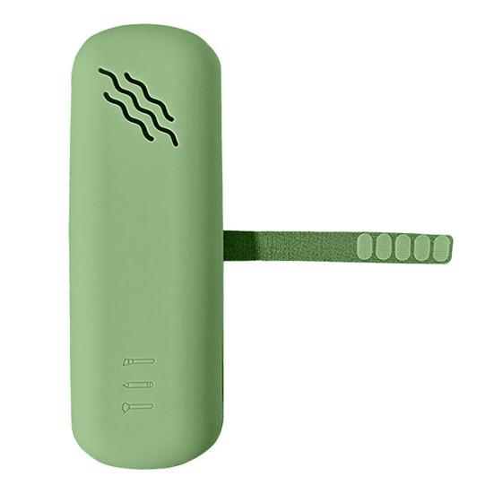 Silikonová kosmetická taška cestovní držák na štětce na make-up přenosný organizér na štětce ventilovaná kosmetika