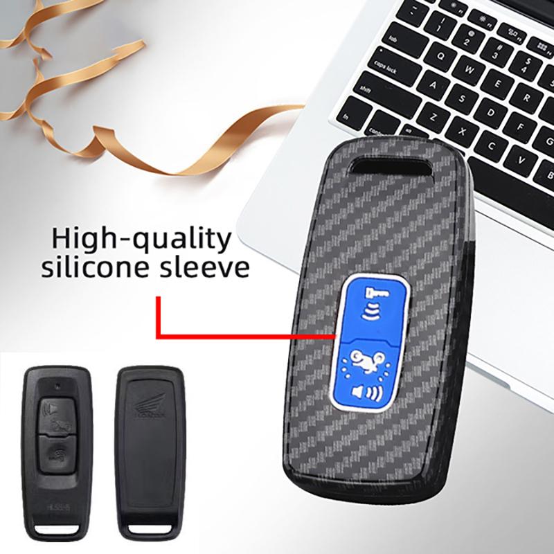 

Abs Carbon Motor Key Cover For Honda Pcx 160 Pcx160 Sh350 Vision Key Case Keyless Key Holder Keychain